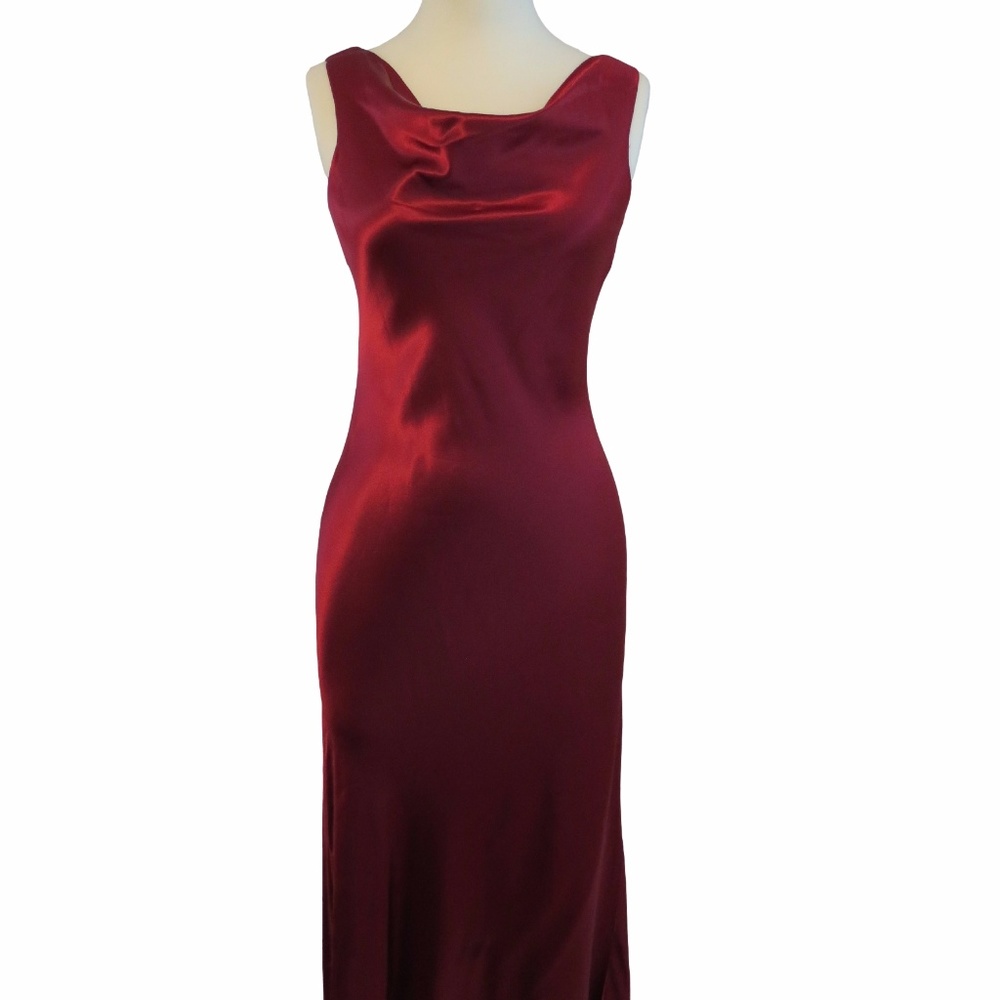 Betsy & Adam Satin Dress, Size: 7/8